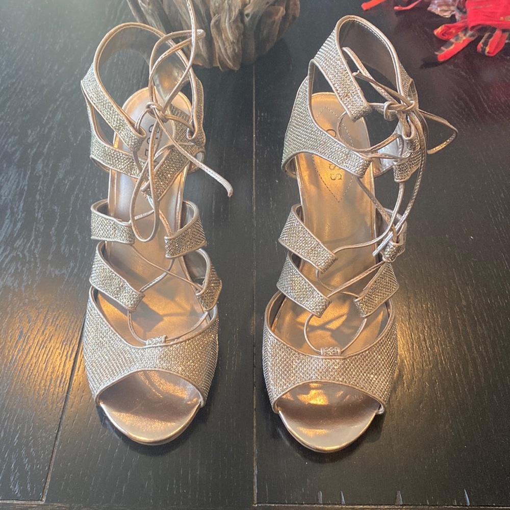 Guess Lace Up Heels